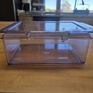 Transparent Food Storage Container
